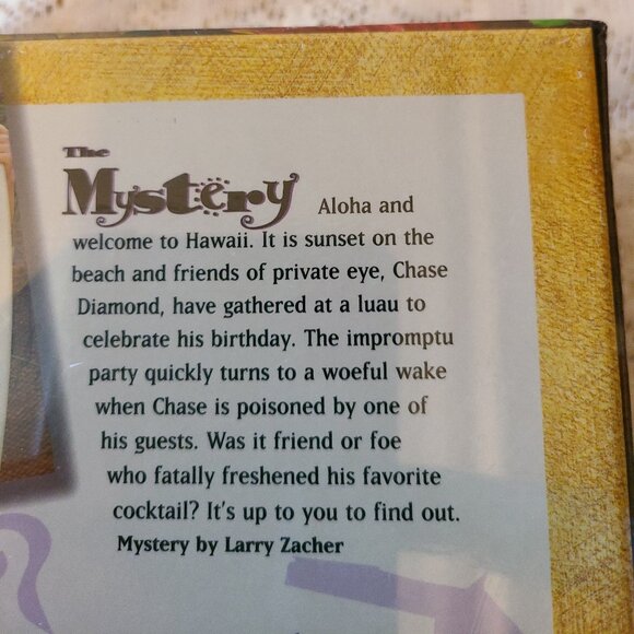 MURDER MYSTERY DINNER PARTY LETHAL BOARD GAME BY UNIVERSITY GAMES VTG 2003 - Picture 6 of 9